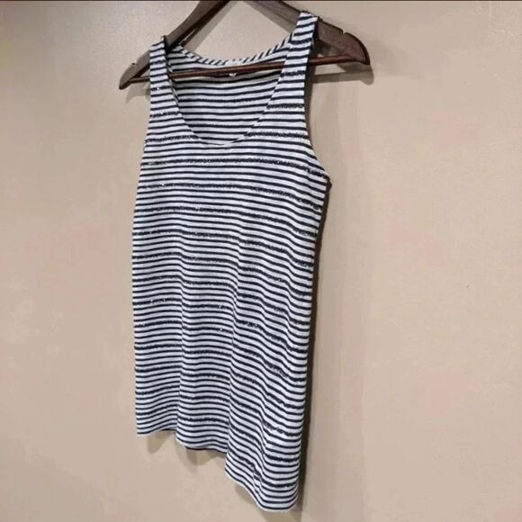 J.Crew Sequin Striped Tank, Size XXS - Picture 2 of 9